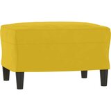  3-dijelni set sofa s jastucima žuti baršunasti | shoptok.hr
