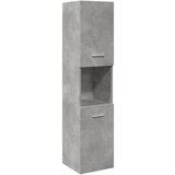 Maison Chic Kopalniška viseča omarica - Kopalniške omarice betonsko siva 30x30x130 cm inž. les, (21795055) | Shoptok.si