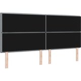 Svjetlosivi naslon za glavu 200 cm tkanina | shoptok.hr
