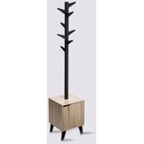 5five Stalak za kapute RAME 169x35 cm crna/smeđa | Eponuda.com