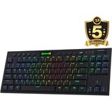 Redragon Horus TKL Pro K621-PRO brezžična mehanska tipkovnica z rdečimi stikali | Shoptok.si