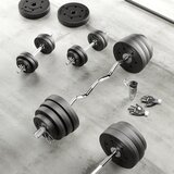 Rebel Active bitumenski olimpijski uteg 20 kg, rupa 51 mm | shoptok.hr