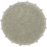 Lorena Canals Svijetlo zeleni periv/ručno rađen pamučan dječji tepih ø120 cm Bubbly Olive – Cijene