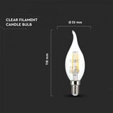  led sijalica filament E14/4W/230V 3000K | Eponuda.com