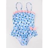 Yoclub Girls' swimsuit Patterned