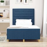 Plavi Postelja Modra 120x200 cm Tkanina, (22052972) | Shoptok.si