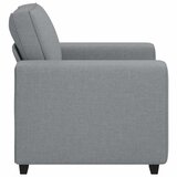 SOFA fotelja svijetlosiva 100x77x82 cm tkanina | Eponuda.com