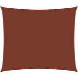 vidaXL Senčno jadro oksford blago pravokotno 2,5x4 m terakota Cene