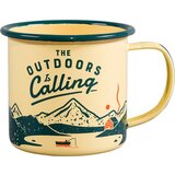 Gentlemen's Hardeware emajlirana skodelica - the outdoors is calling Cene