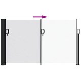 Bočna tenda na uvlačenje bijela 120 x 500 cm | shoptok.hr