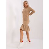 Lily Rose Dress-EM-SK-HS-21-489.85-dark beige | shoptok.hr