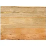 vidaXL Mizna plošča 90x60x3,8 cm naraven rob trden mangov les