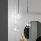 Ideal Lux led luster na sajli equinoxe 1xG4/2W/230V prečnik 15 cm mesing/proziran | Eponuda.com