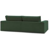 Bobochic Paris Temno zelena sedežna garnitura iz rebrastega žameta 274 cm Leonard – | Shoptok.si