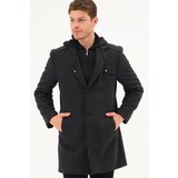 Dewberry PLT8371 DEWBRRY MENS COAT-DIAGONAL ANTHRACITE | shoptok.hr