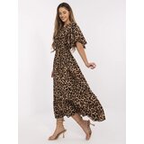 Italy Moda Dress-DHJ-SK-17696.88-camel | Shoptok.si