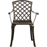  5-dijelni vrtni blagovaonski set brončani lijevani aluminij | shoptok.hr