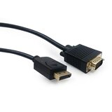 Displayport adapter kabal na VGA GEMBIRD 1.8m, DP male to VGA male CCP-DPM-VGAM-6 black Cijene
