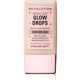 Revolution Makeup revolution tečni hajlajter Bright Light Glow Drops Golden Star Dew 23ml Cene