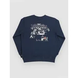 Stadium Concession Graphic FT Crew Kids Pulover nb navy