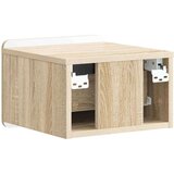  Stenski nočni omarici 2 pcs Sonoma hrast 33 x 34,5 x 24 cm, (5000209807) | Shoptok.si