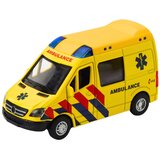 Metalna motorizirana svjetla za hitnu pomoć, zvukovi žute boje 1:32 | shoptok.hr