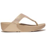 Fitflop LULU CRYSTAL EMBELLISHED TOE-POST Bež | shoptok.hr