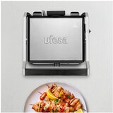 Ufesa Press Grill Jaya 2000 – električni kontaktni žar, 2000 W, z 180° | Shoptok.si