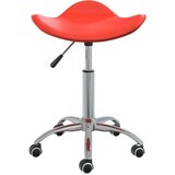 vidaXL Salonski stolac od umjetne kože crveni | shoptok.hr