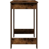  Radni stol boja dimljenog hrasta 100x45x75 cm konstruirano drvo | shoptok.hr