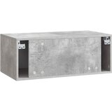 TV ormar za zid 59,5 x 31 cm Betonska siva Konstruirano drvo | shoptok.hr