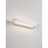Nova Luce Mat bela aluminijasta LED stenska svetilka Livo – | Shoptok.si