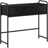  Konzolna stolica Crni hrast 90 x 33 x 80 5 cm Konstruirano drvo - Crni hrast | shoptok.hr