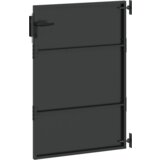 vidaXL Vrtna vrata Crna 105 x 150 cm Čelik s praškastim premazom | shoptok.hr