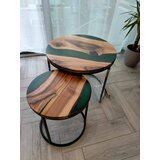  Drveni stolić za kavu (komplet od 2) | shoptok.hr