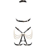 Zado Leather Harness Set 2-piece 2001128 Black S/M | Shoptok.si