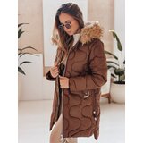 DStreet Kurtka damska VIRELIA brązowa | Shoptok.si