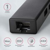 Axagon Hub 3xUSB 3.2+Giga Lan 20 cm USB-A | Shoptok.si