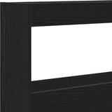 Ormarić za uzglavlje LED boja crni hrasta 180x17x102 cm | shoptok.hr