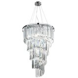  Ondaluce - Kristalni luster na sajli ALEXANDER 10xE14/10W/230V sjajni hrom | Eponuda.com