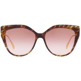 Fendi Sunčane naočale FE 40011U BAGUETTE Brown | shoptok.hr
