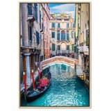  Slika - Holiday Moment (1 Part) Vertical 40x60 U prirodnom drvenom okviru | shoptok.hr