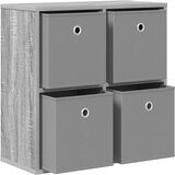  Strani šal s predalom Siva Sonoma 59,5 x 27 x 57 cm, (5000233754) | Shoptok.si