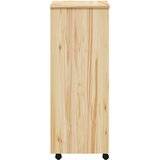  Pokretni ormar s ladicama MOSS Prozirni lak 53 x 39 x 103 cm - Smeđa 53 x 39 x 103 cm | shoptok.hr