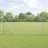  Zavarena žičana ograda za fiksaciju 10 x 1,2 m Pocinčani čelik | shoptok.hr