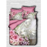 106 pinkgreywhite single quilt cover set