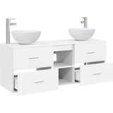  Set ormarića za kupaonicu 3 kom. Bijela 49,5 x 35 x 63 cm | shoptok.hr