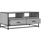  Stolić za kavu siva boja hasta 100x50x45 cm od drva i metala | shoptok.hr
