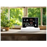 Manta vremenska stanica Windy, DCF, sat budilica, vanjski senzor, bijela MTO100W | shoptok.hr