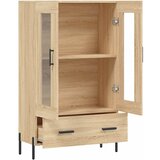  Visoka komoda boja hrasta 69,5 x 31 x 115 cm konstruirano drvo | Eponuda.ba